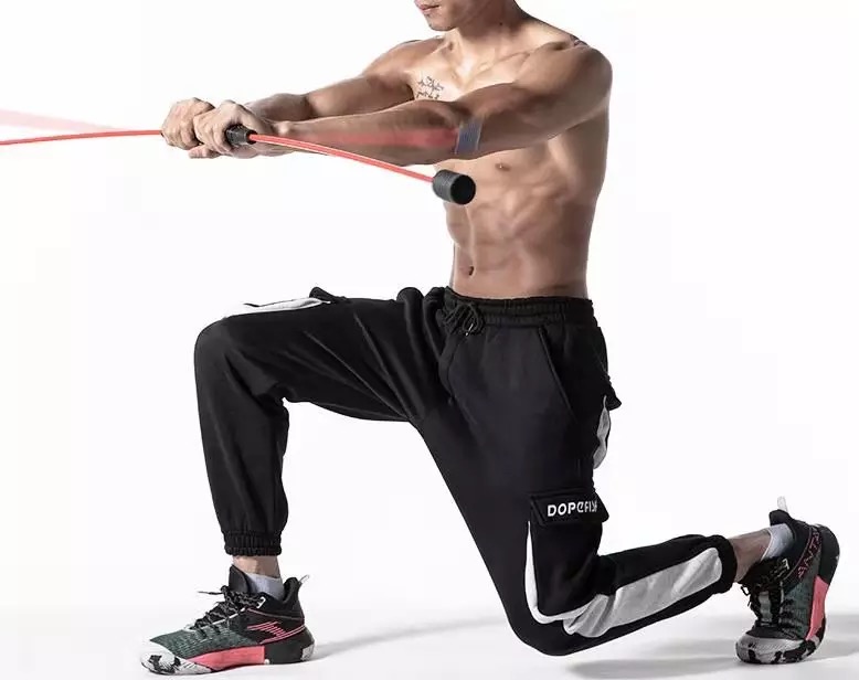 Flexible fitness stick